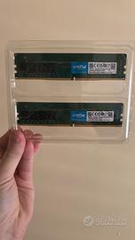 RAM Crucial DDR4 16GB (2x8GB) 2666MHz