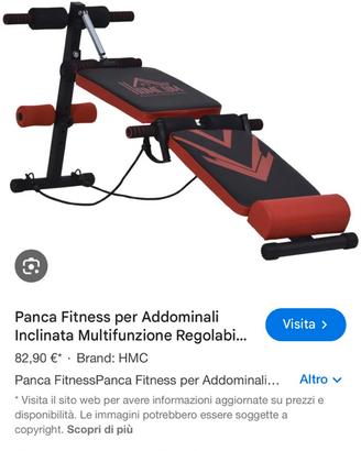 Panca per addominale