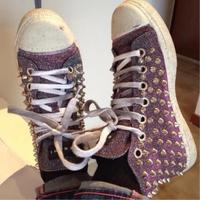 Sneakers Gienchi borchie multicolor