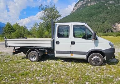 FURGONE IVECO DAILY 35C13 DOPPIA CABINA RIBALTAB.