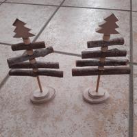 Alberi di Natale in legno 