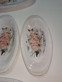 Servizio da 6 per pesce