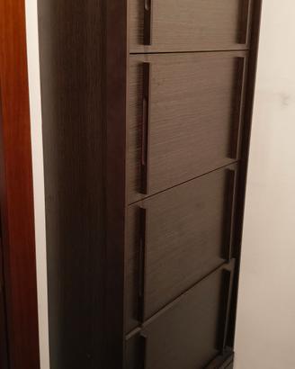 Scarpiera in legno 