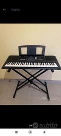 pianola elettrica Yamaha+ registratore tascam
