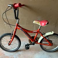 Bicicletta bmx silverstar 16’’ bambino rossa