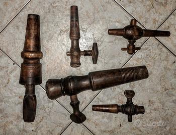 5 Spine da botte in legno 