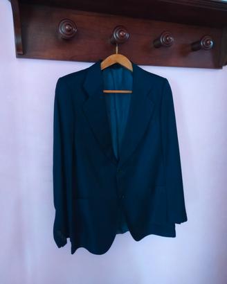 Completo da uomo blu, misto lino