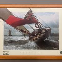 Stampa con cornice legno Velsheda