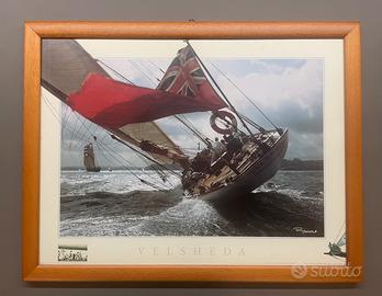 Stampa con cornice legno Velsheda