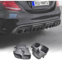 TERMINALI SCARICO MERCEDES W205 C205 14- LOOK BRAB