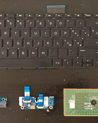 Ricambi HP 250 G6 Tastiera italiana, touchpad etc