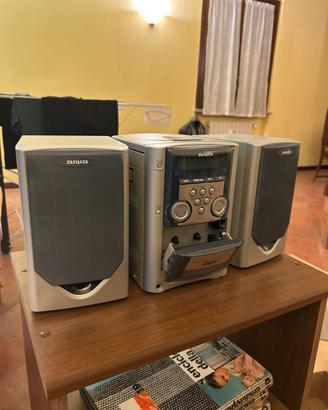 Mini Hi-Fi Aiwa CX-LM101EZ con Casse SX-LM101