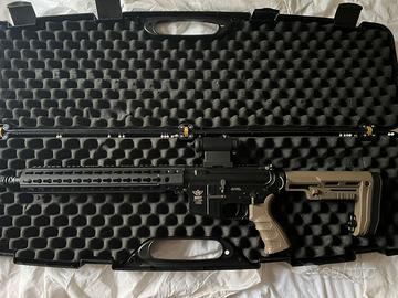 Bolt con ottica e valigia