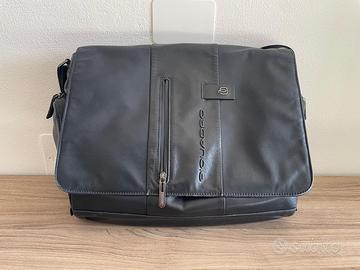 Borsa messenger piquadro blu navy