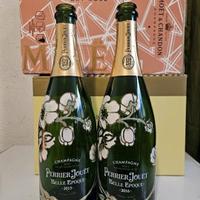 Bottiglie vuote perrier jouet belle epoque 2 pezzi