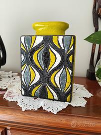 Vaso ceramica Bitossi anni 60 