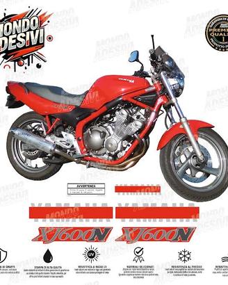 Adesivi compatibili con Yamaha XJ 600 N anno 1997 