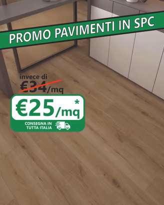 Pavimenti SPC MAXI effetto legno parquet Rovere 3D