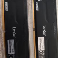  RAM lexar Ares 16 gb X2 6000 CL 32