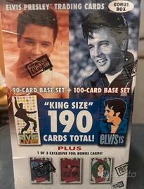 Box Elvis Presley Trading Cards King Size 190 card