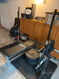 Home Gym Power Gear + Lacertosus 100 kg pesi