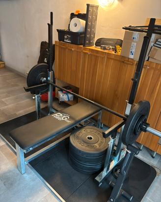 Home Gym Power Gear + Lacertosus 100 kg pesi