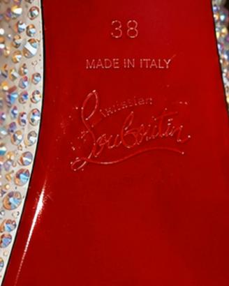 Christian Louboutin  Paris
Décolleté Strass