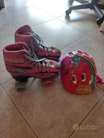 PATTINI E CASCO BARBIE