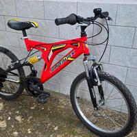 Bici 20" Jumpertrek bi-ammortizzata