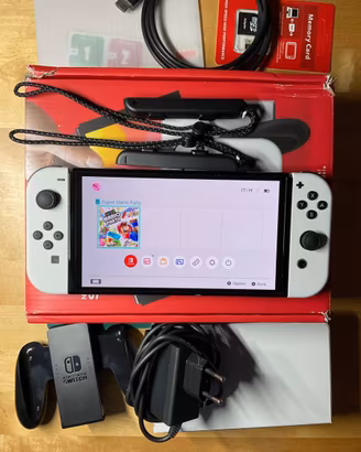 Nintendo Switch OLED Bianco