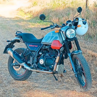 Royal Enfield SCRAM 411 Graphite Red - 2023