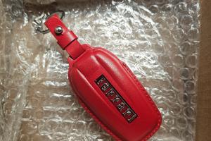 Custodia Cover Chiave Ferrari in Vera Pelle