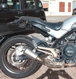 Scarico LeoVince Underbody OMOLOGATO con scheda 