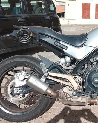 Scarico LeoVince Underbody OMOLOGATO con scheda 
