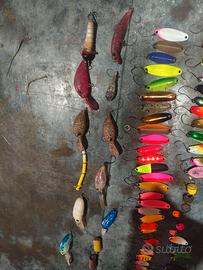 Assortimento artficificiali trout area