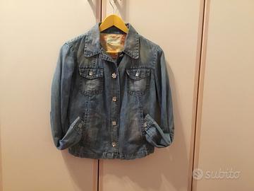 Giubbotto jeans donna  Benetton estivo