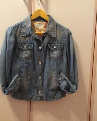 Giubbotto jeans donna  Benetton estivo