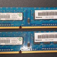 Lenovo/Ramaxel 2x4Gb-1RX8 PC3L-12800U-11-13-A1 HF