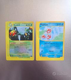 Beedrill (Reverse Holo) + Magikarp