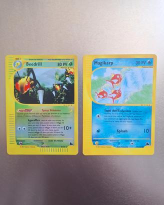 Beedrill (Reverse Holo) + Magikarp