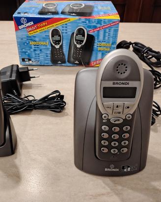 Telefono cordless DECT con doppio ricevitore