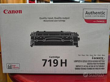 2 Cartucce toner originale e compatibil Canon 719H