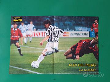 Poster Alex Del Piero  Juventus