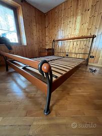 Letto matrimoniale in ferro battuto