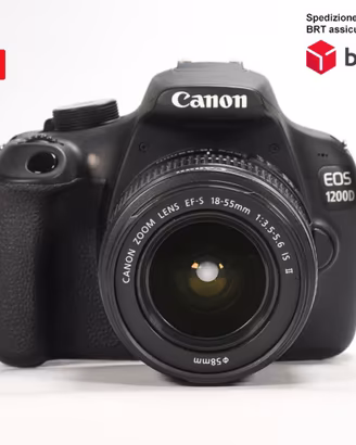 Canon EOS 1200D + Canon EF-S 18/55 IS II
