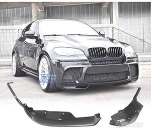 SPLITTER PARAURTI ANTERIORE BMW X6 E71 LOOK M PERF