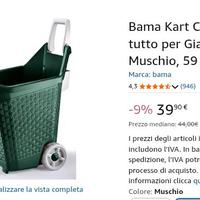 Brema Kart Carriola per il verde