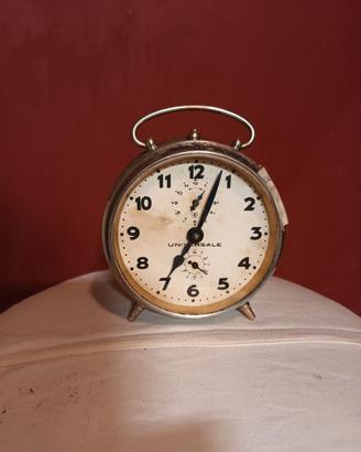 Orologio sveglia UNIVERSALE anni 50. Made in Italy
