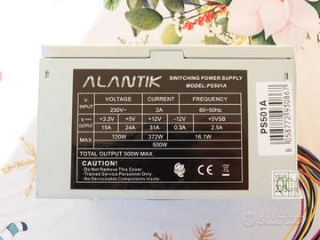 Alimentatore pc da 500W