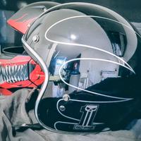 casco Jet Bell  Harley Davidson 
